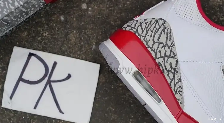 ready jordan retro God Cardinal Pk 3 air Red materials to retail ship 0504